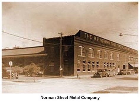 norman sheet metal|w f norman nevada mo.